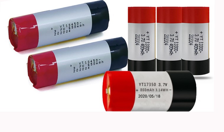 High Rate Discharge Lithium Polymer Akkus LPHD4019035 3.7V 160mAh 0.59Wh mit Schutzschaltung und Drähten 20mm